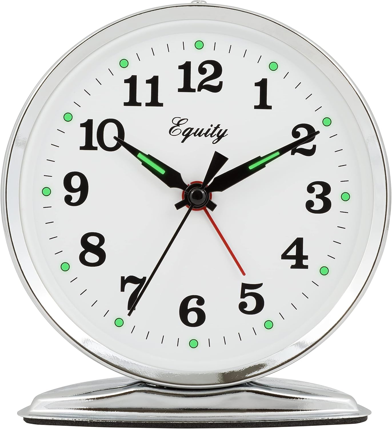 Equity 24014 Wind-Up Loud Bell Metal Alarm Clock Pack of 1