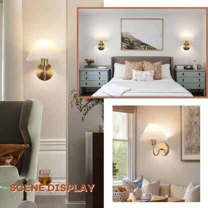 Rechargeable Battery Operated Wall Sconce Sets of 2, 15 Colors Wireless gooseneck Black Wall Lights Fixture with Dimmable Bulbs and Remote, Not Hardwired Wall Mounted Lamps for Bedroom Living Room