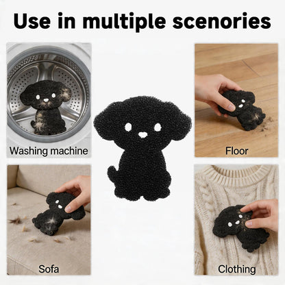 Hair Catcher for Clothes,Pet Hair Remover for Laundry, Reusable Fur Zapper Dog Cat Hair Catcher for Washing Machine & Dryer（6Pack）