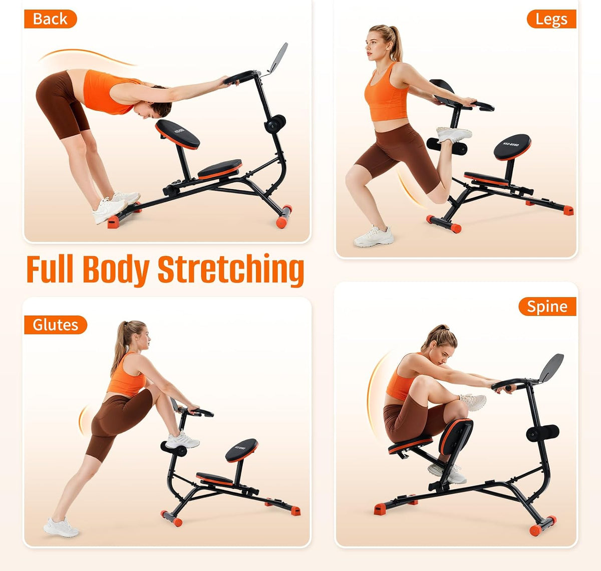 HXD-ERGO Stretching Machine, Full Body Back & Hamstring Stretcher