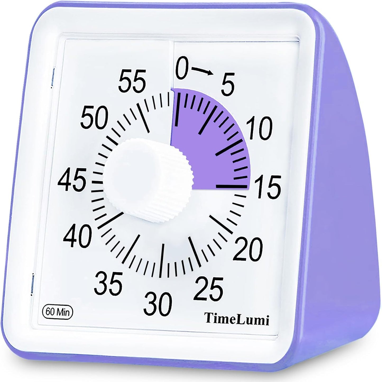 60-Minute Visual Timer for Kids, Time Management Tool Study Classroom Timer, Home Edition Silent Countdown Timer for Toddler, Teachers and Adults (Green)