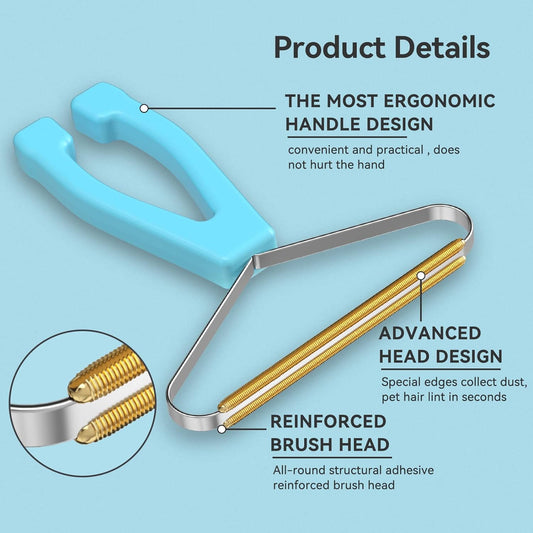 Pet Hair Remover, Dog and Cat Hair Remover, Carpet Rake, Carpet Scraper | Pet Hair Removal Tool, Carpet Rake for Pet Hair Removal, Pile Brush, Carpet, Car Cushions, Sofa, Pet Bed, Furniture, Rug