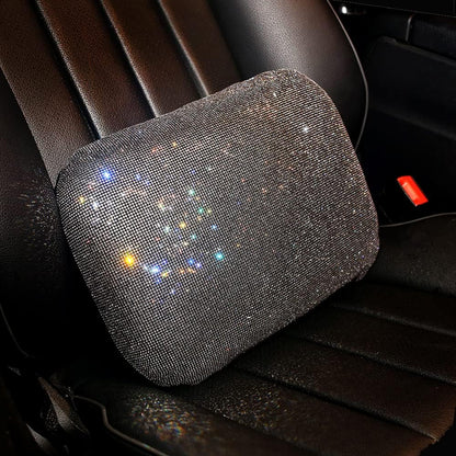 Lower Back Automotive Lumbar Support Pillow for Car Recliner Cushion Black