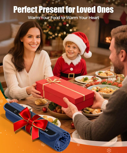 Warming Mat for Food, 26x15 Inch, Off White, Fast Heat, Child Lock