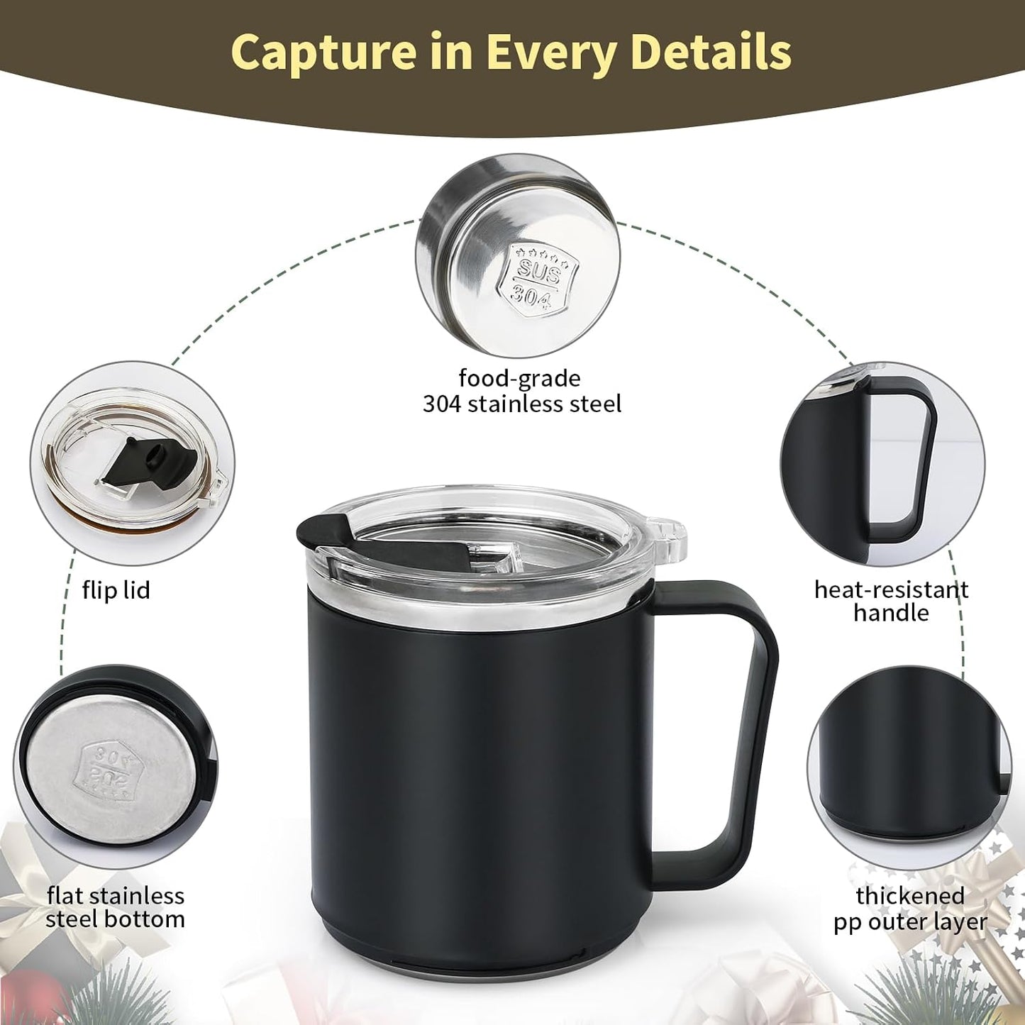 VOBAGA Mug Warmer, Coffee Cup Warmer for Desk with 5 Temp Settings & 2-12H Timer, Smart Candle Warmer & Coffee Warmer with Display for Fastest Heating Coffee, Cocoa, Ideal Coffee Gifts(No Cup)