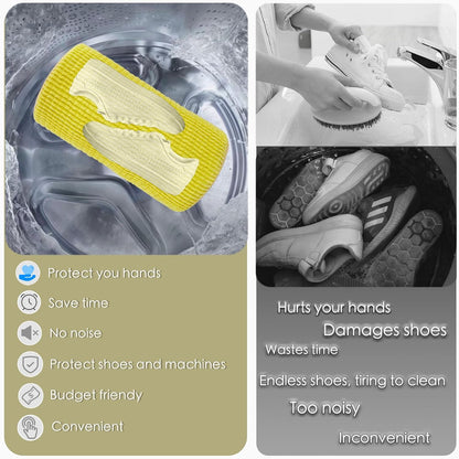 Shoe Washing Machine Bag,Laundry Shoe Bag for Washer and Dryer,Reusable Shoe Cleaning Bag for Sneakers,Tennis Shoes,With Self-locking Zipper, Microfiber Inside,Include Shoe Bag (Pro Grey - 1 Pack)