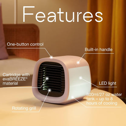 Evapolar Evachill Portable AC Unit, Lavanda