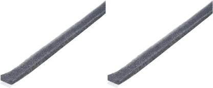 MD Building Foam Window Seal for Ex-Large Gaps, Gray, 17ft | Open-Cell Polyurethane Foam, Self-Adhesive Backing, Cut-to-Length Scissors, Seals Drafts Moisture Dust Insects