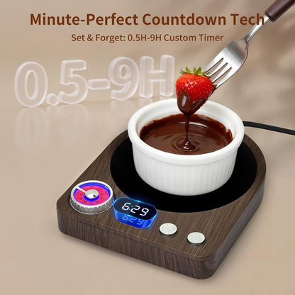Coffee Mug Warmer, Smart Memory System, 9 Temp Settings, Customize Timer