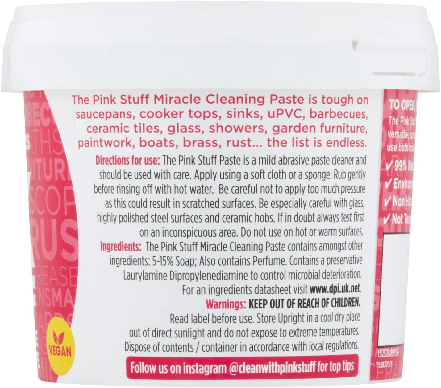 Stardrops The Pink Stuff Miracle Cleaning Paste, 17.6 Oz