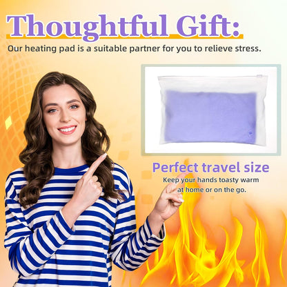 Cozypower Mini Heating Pad Microwavable Hot Cold Pack Reusable,Pink