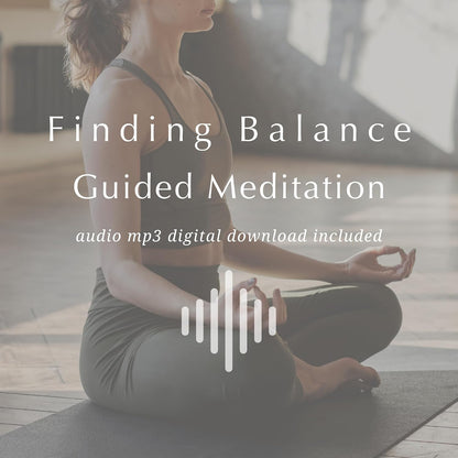 FINDING BALANCE Mental Health Journal – 6-Month Daily Journal with Prompts for Mindfulness, Self-Care & Healing – Anxiety & Depression Management – Hardcover