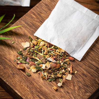 120 Premium Turmeric, Ginger, Cinnamon Blend Tea Bags, 100% Natural & No Additives & Caffeine Free.