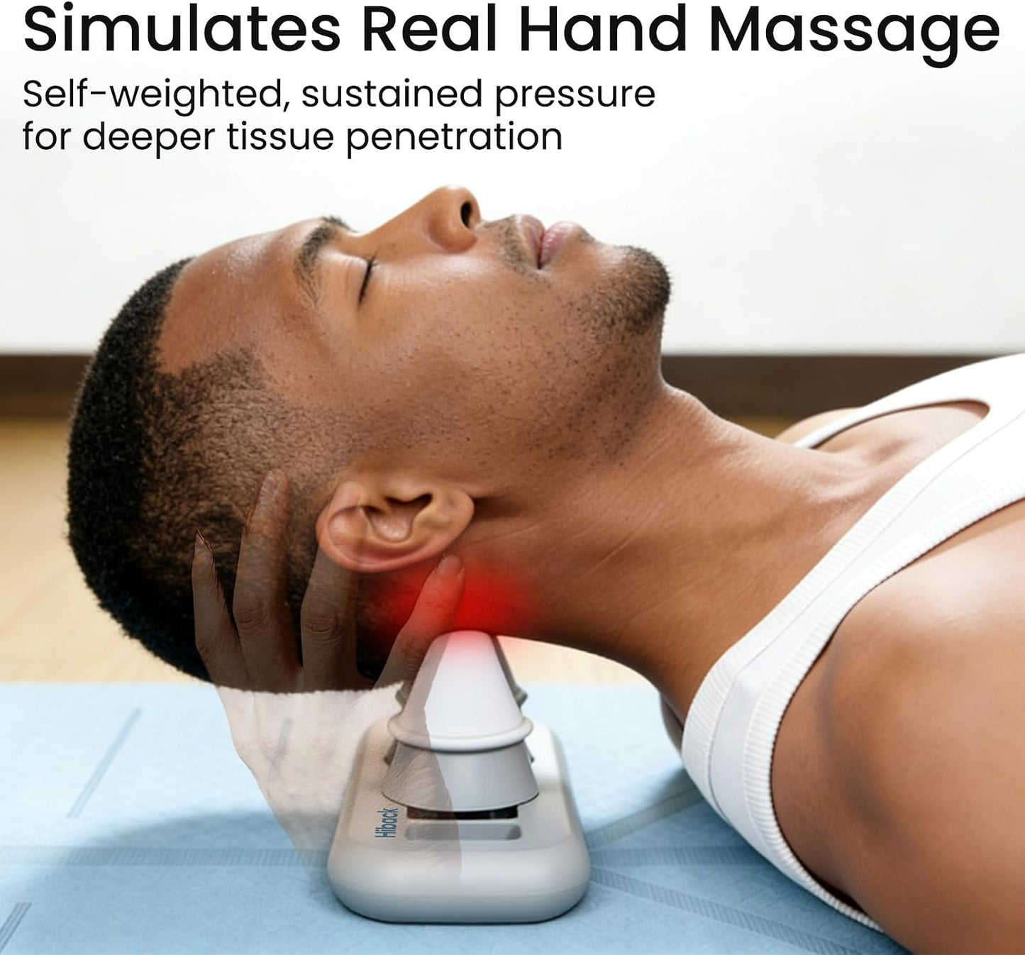 Self Myofascial Release Tool, Occipital Release Tool, Pressure Point Massage Tool, Full-Body Trigger Point Relief for Back Neck Hip Leg Foot