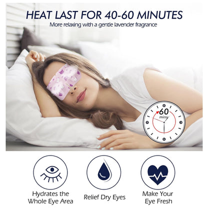 Jekeno Steam Eye Mask Heated Eye Masks for Dry Eyes