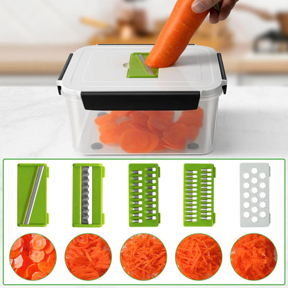 5 PCS Large Fruit storage Containers for Fridge ,Food Storage Containers | with Removable Colander Leakproof Dishwasher & Microwave safe Produce Containers Keep Fruits Vegetables Berry Fresh longer