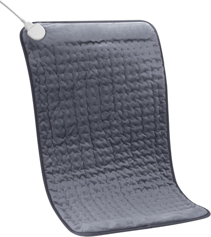Heating Pad for Back, Neck, and Shoulder Pain Relief, Electric Heat Pad with 6 Heat Levels, Moist Heat Option, Auto Shut-Off, Birthday Christmas Gift for Women Men Mom Dad Grandma, Gift for her