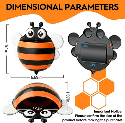 KITANIS Cute Ladybug Magnetic Pen Holder,2 Pack Magnetic Dry Erase Marker Holder,Magnet Storage Marker Pen Pencil Organizer for Refrigerator,Whiteboard,Locker Accessories
