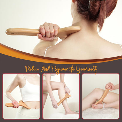 Wood Therapy Massage Tool for Whole Body Massage and Pain Relief