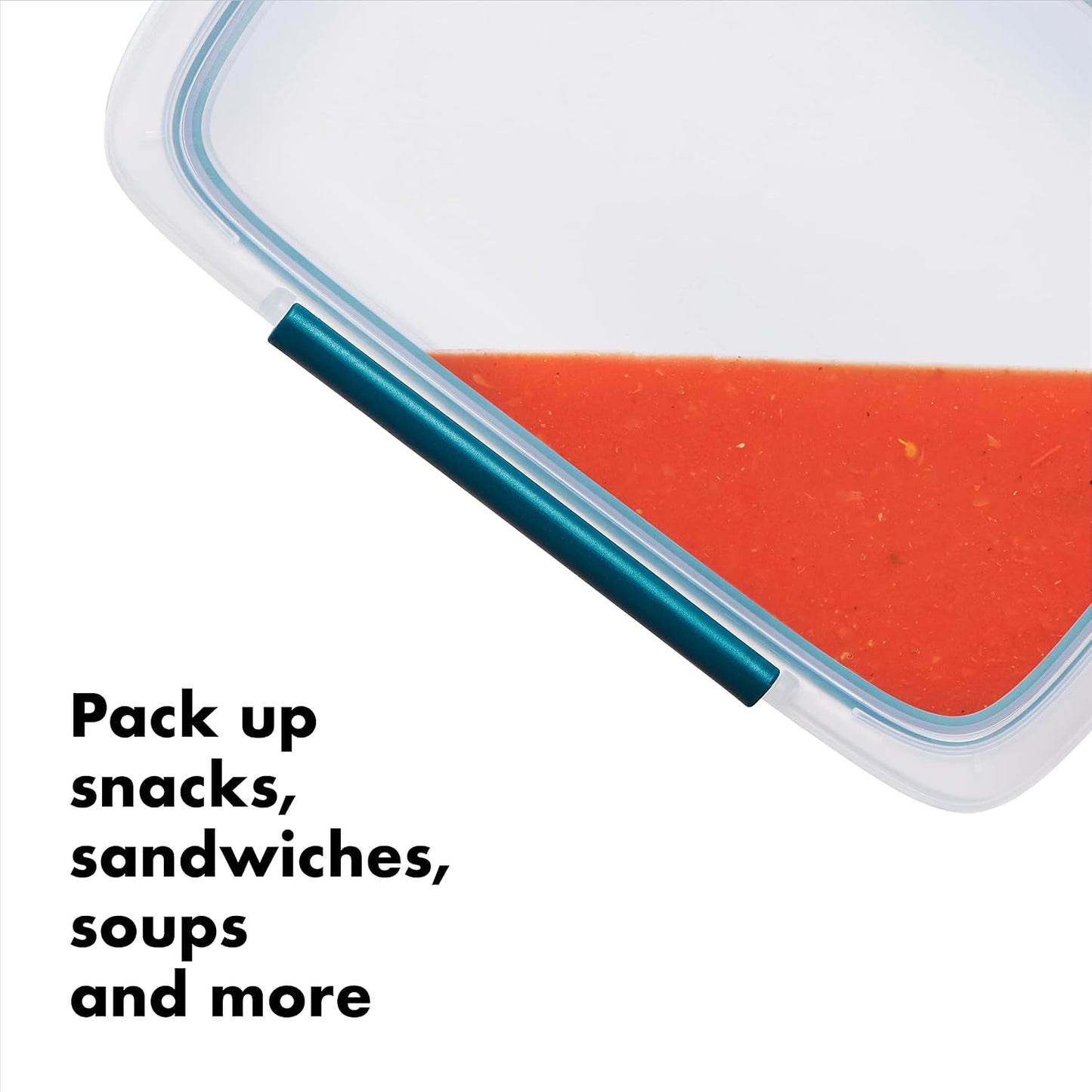 OXO Good Grips Prep and Go Container With Colander - Ocean Blue