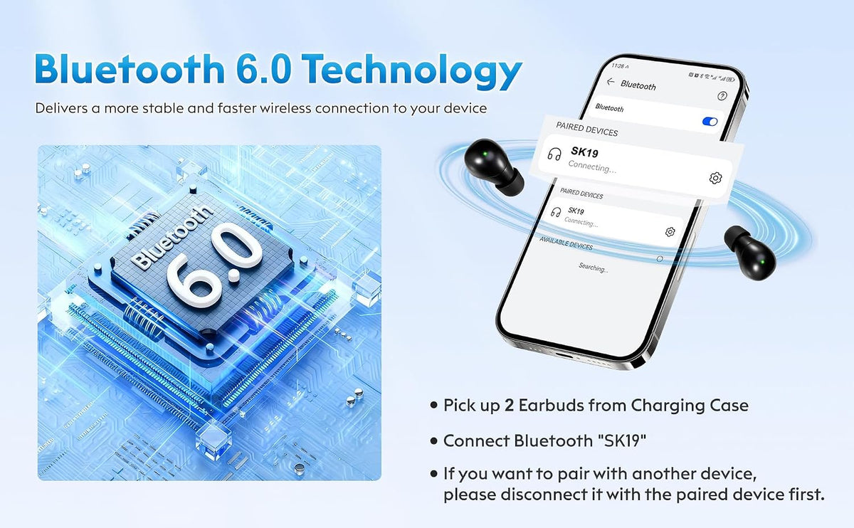 Mini Invisible Sleep Earbuds Wireless Bluetooth for Side Sleeper Small Ears