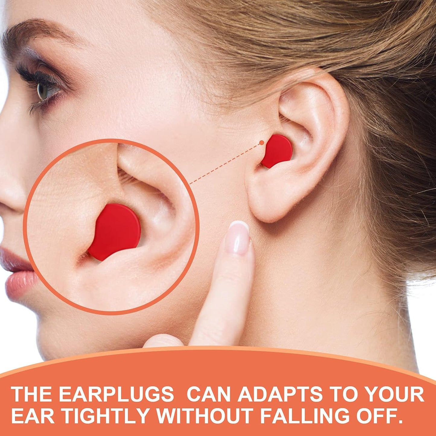 Frienda 36 Pair Ear Plug for Sleeping Reusable Moldable Wax Silicone Earplug 27db Gel Noise Cancelling Earplug with Case Waterproof Ear Protection for Swimming Snoring Study Travel(White, Blue, Green)