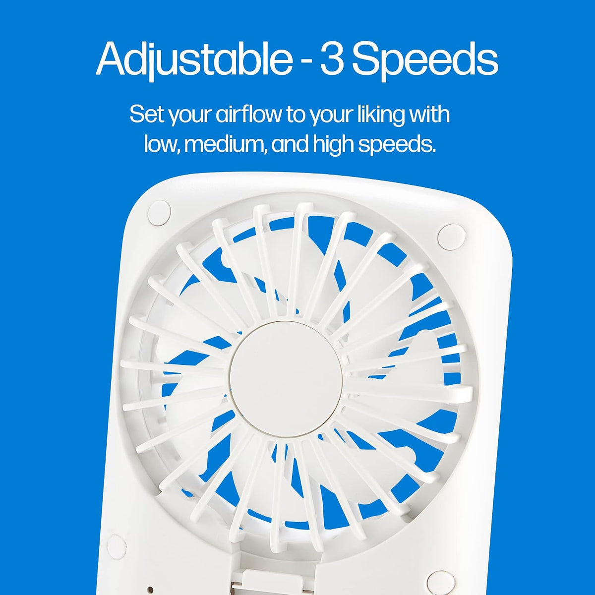 Arctic Air Pocket Chill Handheld Mini Fan, Portable Personal Cooling Fan