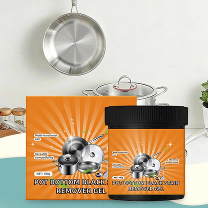 Pan Cleaner 100g Burnt Stain Remover Gel for Pots And Cookware | Cleaning Gel Helps Loosen Burnt And Dark Marks For Easier Cleaning Across Everyday Cookware And Pans