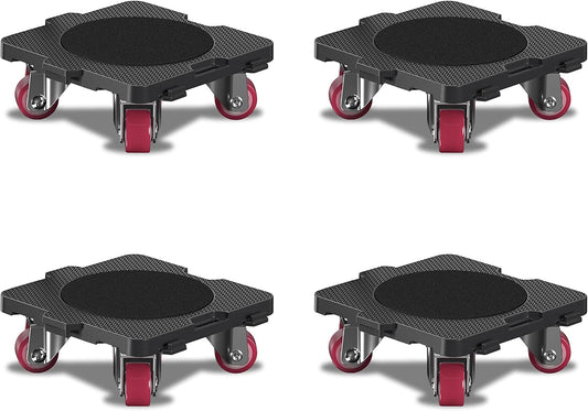 ONEON Furniture Mover with Wheels, 360° Rotation Wheels Furniture Dolly for Moving Heavy Furniture, Appliances, 660 LB Max Load Capacity with Auxiliary Lifter - Connect Dolly