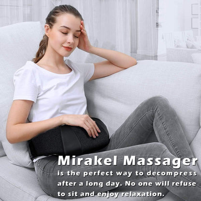Shiatsu Neck and Back Massager with Heat for Pain Relief Deep Tissue Gifts