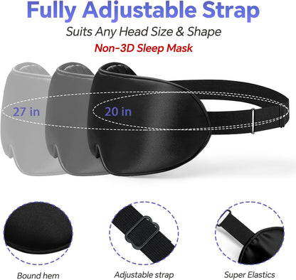 3D Weighted Eye Mask for Lash Extensions, Eye Covers for Sleep