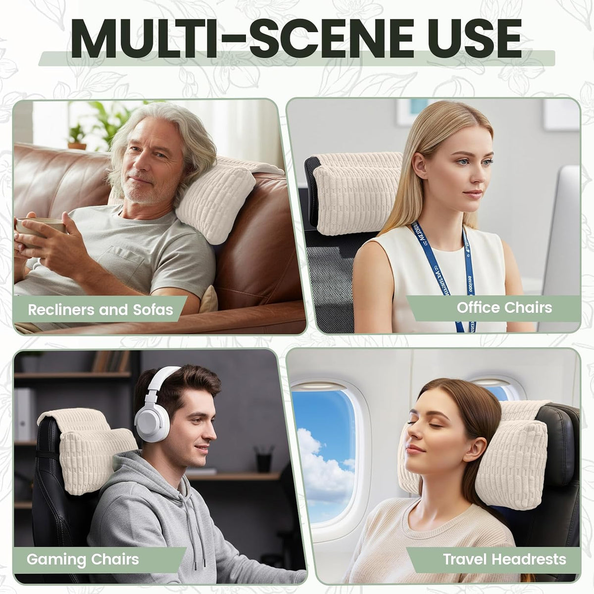 Recliner Pillow, Adjustable Neck Pillow for Recliner