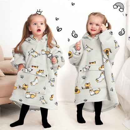 Wearable Blanket Hoodie for Adults With Pocket Strawberry Hoodie | Sherpa, Fuzzy Blanket Hoodie, Oversized Sweatshirt Blanket, Kangaroo Pouch, Cute Birthday Gifts for Sister, Cute Stuff