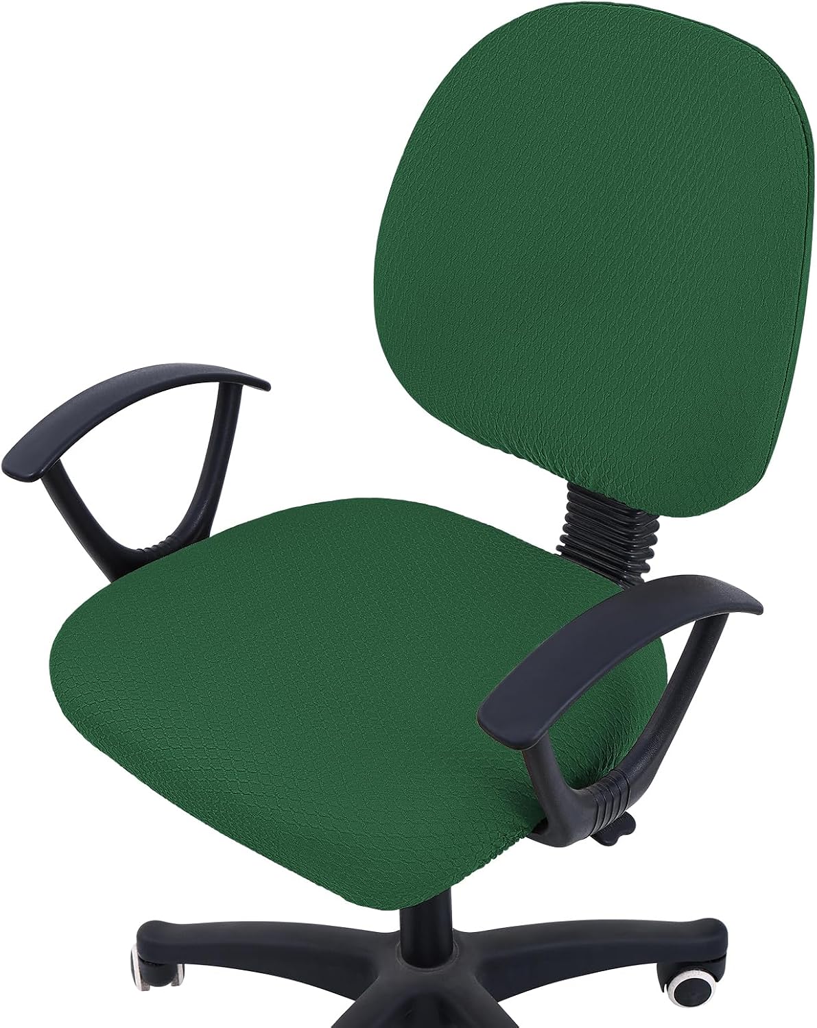 Smiry Office Computer Chair Armrest Covers, 2PCs Anti-dust Arm Rest Pad | Removable Washable Desk Chair Arm Pad Covers, Grey