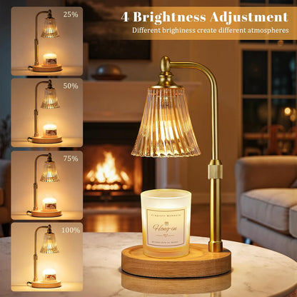 Hong-in Candle Warmer Lamp with Timer,Birthday Gifts for Women Mom Sister