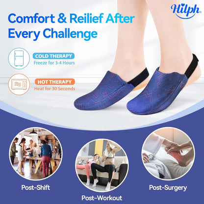 Hilph Foot Toes Ice Pack Wrap for Broken Toes & Bunion Surgery Recovery