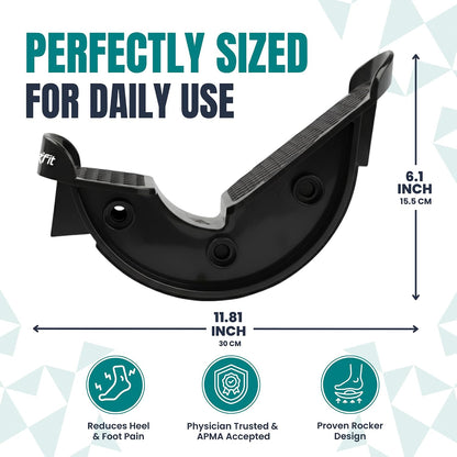 Foot & Calf Stretcher – Premium Stretcher for Plantar Fasciitis, Achilles Tendonitis Relief – Foot Rocker with Durable, Slip-Resistant Design - Stretch Guide for Effective Leg Flexibility