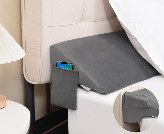 Vekkia Full Bed Wedge Pillow for Headboard Gap Filler(0-5")