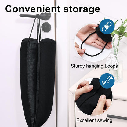 36 Inch Door Draft Stopper, Blocks Hot Cold Air with Washable Cover | Blocks Hot & Cold Air, Removable Washable Cover, Fits Door Gaps Up to 3 Inch, Noise & Wind Seal, Draft Blocker (1 Pack)