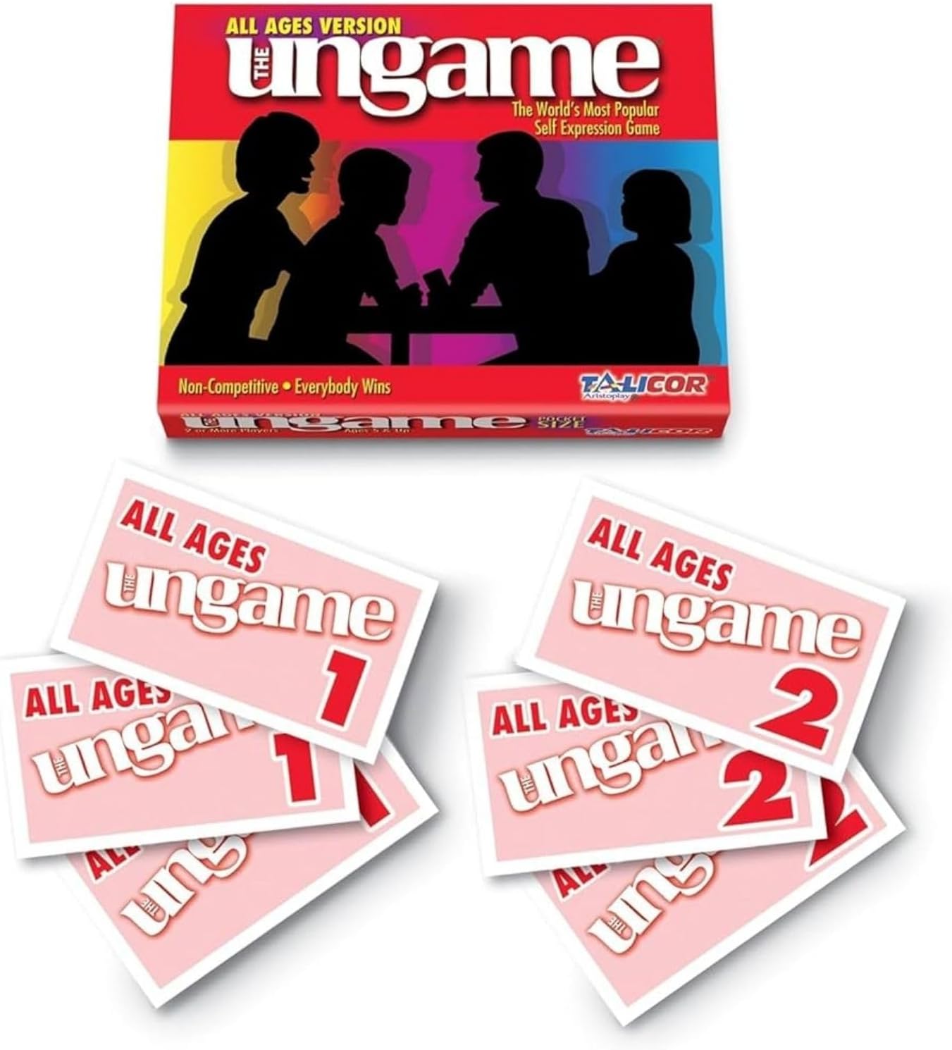 Pocket UNGAME - Seniors Edition - Non-Competitive Card Game for Seniors to Discuss, Share Values & self Express - Take a Walk Down Memory Lane - Age 55+