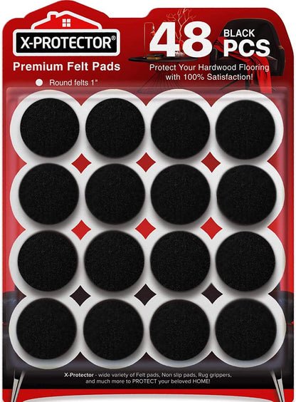 Felt Furniture Pads X-PROTECTOR 235 PCS Premium Furniture Pads - Felt Pads Furniture Feet Best Wood Floor Protectors - Protect Your Hardwood & Laminate Flooring! | Furniture Feet Best Wood Floor Protectors - Protect Your Hardwood & Laminate Flooring!