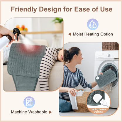IGXHAVIZ Heating Pad with Adjustable Belt
