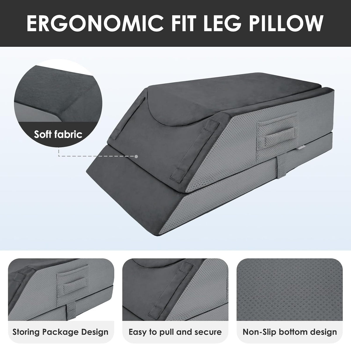 Kehangte Leg Elevation Pillows for After Surgery,Wedge Pillow,Knee Pillows