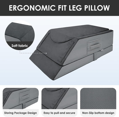 Kehangte Leg Elevation Pillows for After Surgery,Wedge Pillow,Knee Pillows
