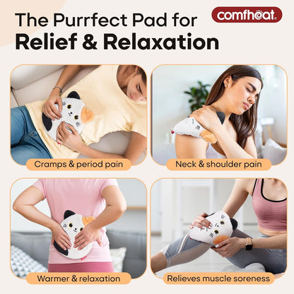 Microwave Unscented Heating Pad for Pain Relief, Moist Heat Pack