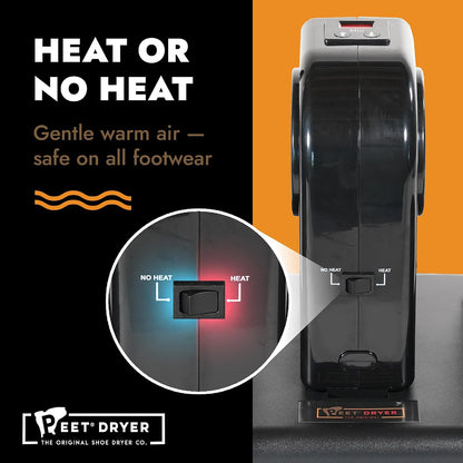 PEET, Advantage Plus 4-Shoe Electric Shoe and Boot Dryer with Fan & Heat Settings, Made in the USA