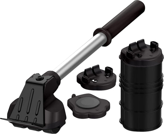 Heavy Duty Furniture Lifter with 4 Sliders for Easy and Safe Moving, Appliance Roller Suitable for Sofas, Couches and Refrigerators, Adjustable Height