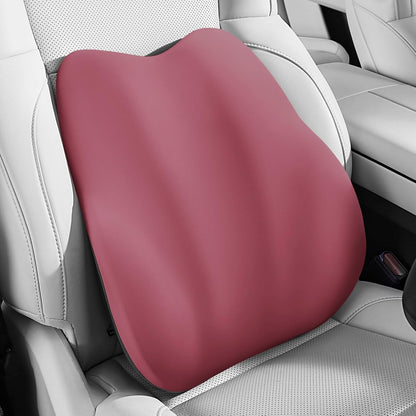 BEBAS Ergonomic Lumbar Support Pillow for Car, Memory Foam Car Back Cushion