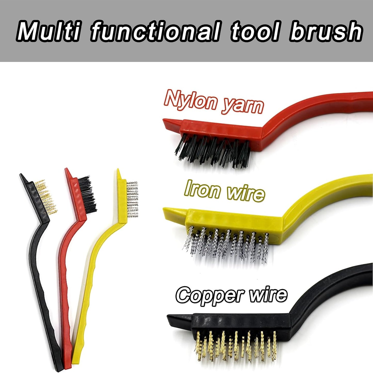 Fan Blade Blower Wheel Puller Kit,1Pcs Blower Fan Puller+3Pcs Small Wire Brushes+2Pcs Stainless Steel Scraper,Range Hood Cleaning Wind Wheel Removal Tool Pull Appliance Disassemble Hand Tools