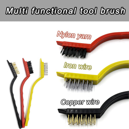 Fan Blade Blower Wheel Puller Kit,1Pcs Blower Fan Puller+3Pcs Small Wire Brushes+2Pcs Stainless Steel Scraper,Range Hood Cleaning Wind Wheel Removal Tool Pull Appliance Disassemble Hand Tools
